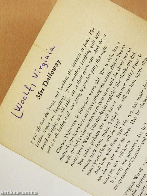 Mrs. Dalloway
