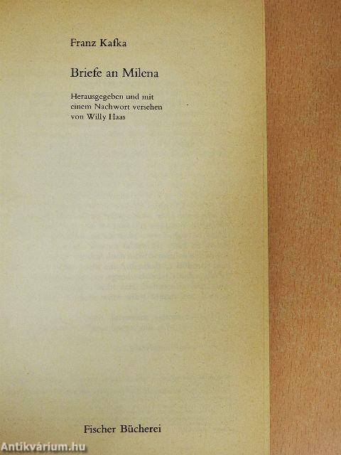 Briefe an Milena