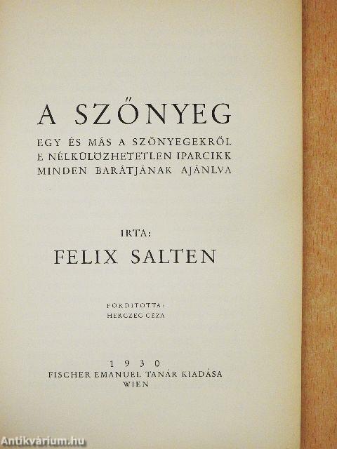 A szőnyeg