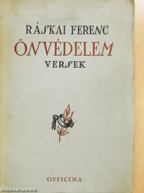 Önvédelem (dedikált példány)