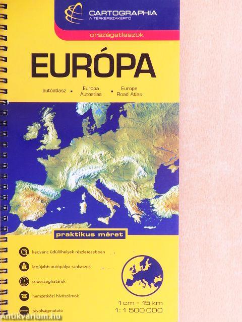 Európa autóatlasz