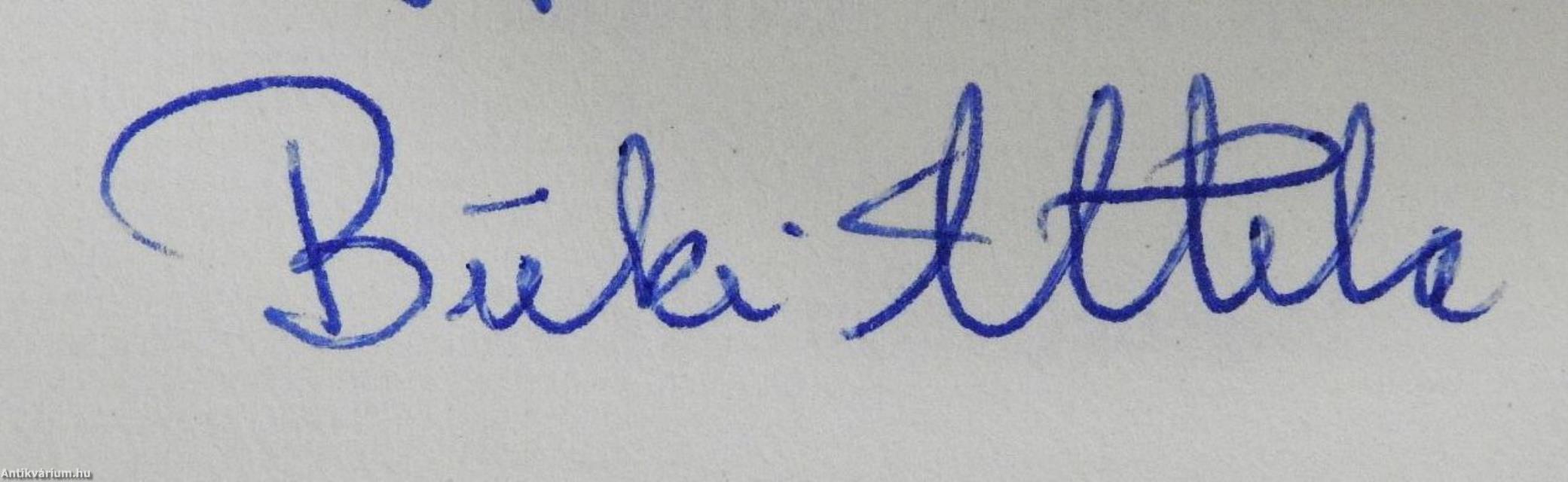 Arcomon szél söpör (dedikált példány)