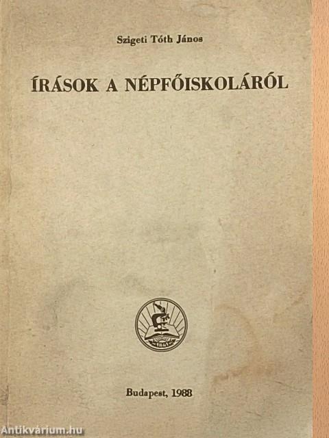Írások a Népfőiskoláról