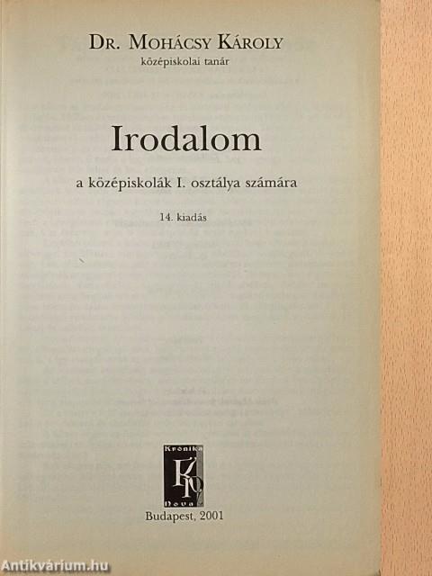 Irodalom I.