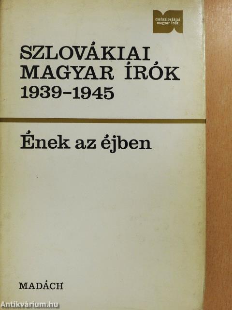 Ének az éjben (dedikált példány)