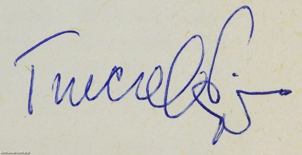 Ének az éjben (dedikált példány)