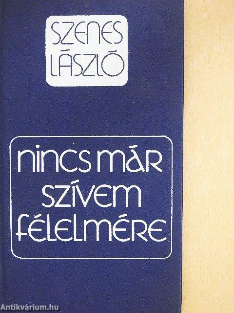 Nincs már szívem félelmére