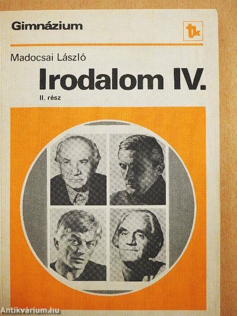 Irodalom IV./II.
