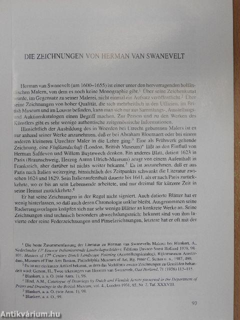 Herman van Swanevelt rajzai