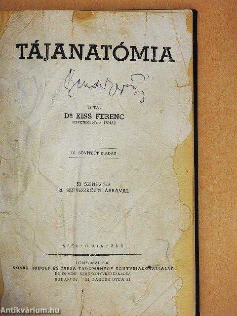 Tájanatómia