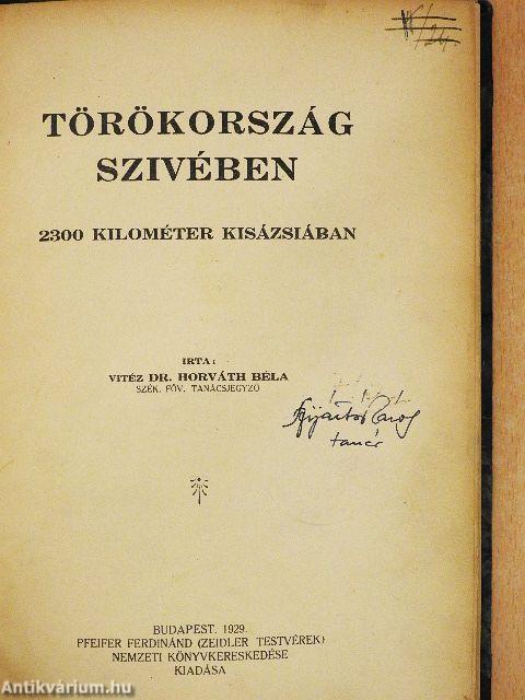 Törökország szivében