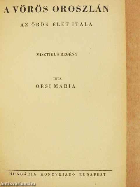 A vörös oroszlán