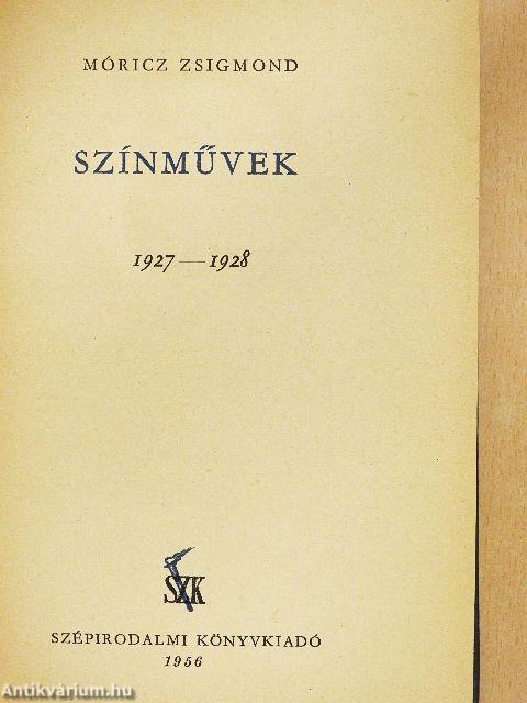 Színművek IV.