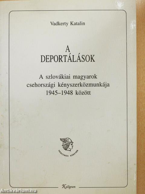 A deportálások (dedikált példány)