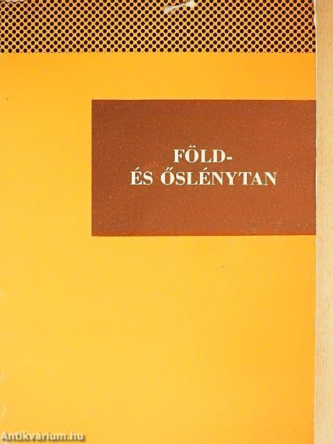 Föld- és őslénytan