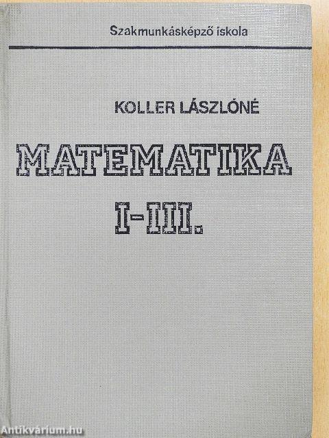 Matematika I-III.