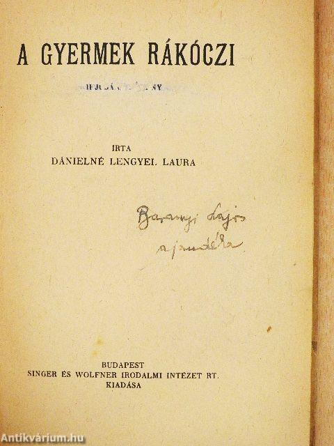 A gyermek Rákóczi