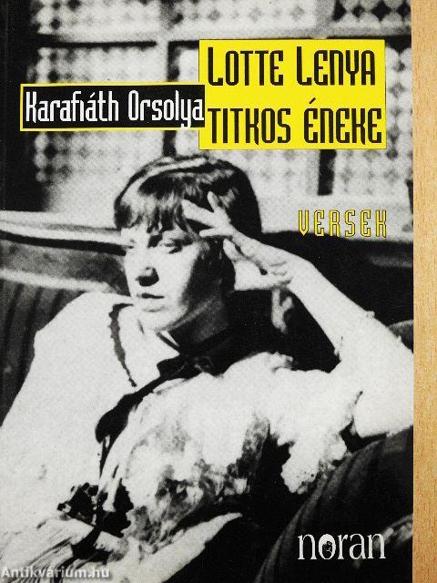 Lotte Lenya titkos éneke