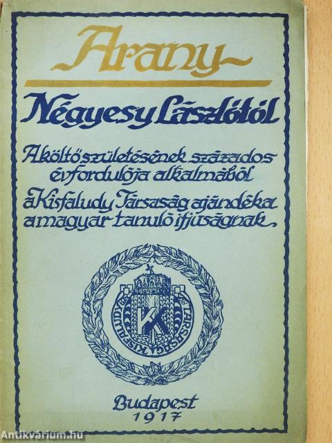 Arany (dedikált példány)