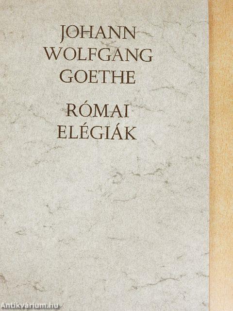 Római elégiák