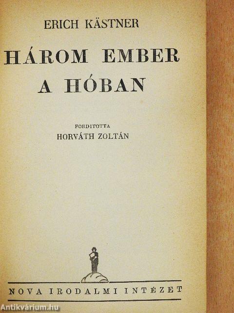 Három ember a hóban