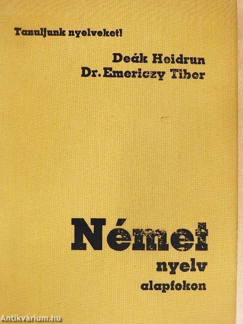 Német nyelv alapfokon
