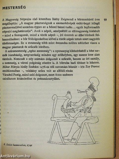 Népi szűcsmunka
