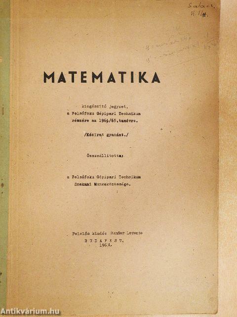 Matematika