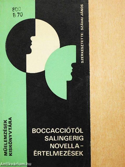 Boccacciótól Salingerig