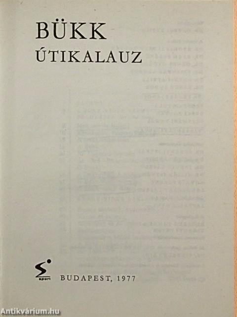 Bükk útikalauz