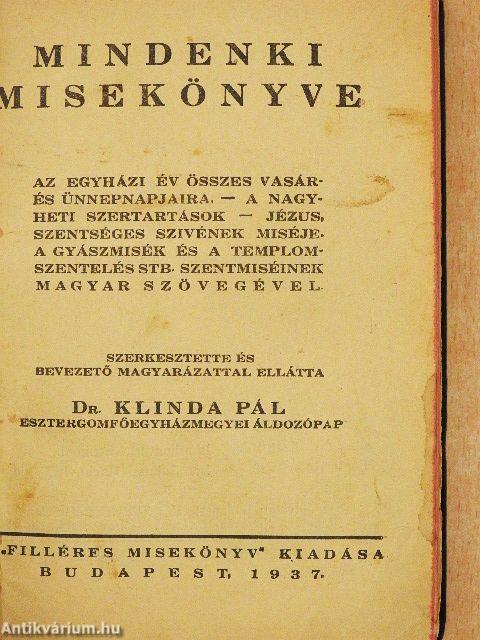 Mindenki misekönyve