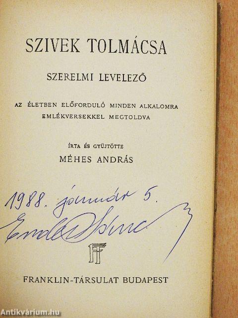 Szivek tolmácsa