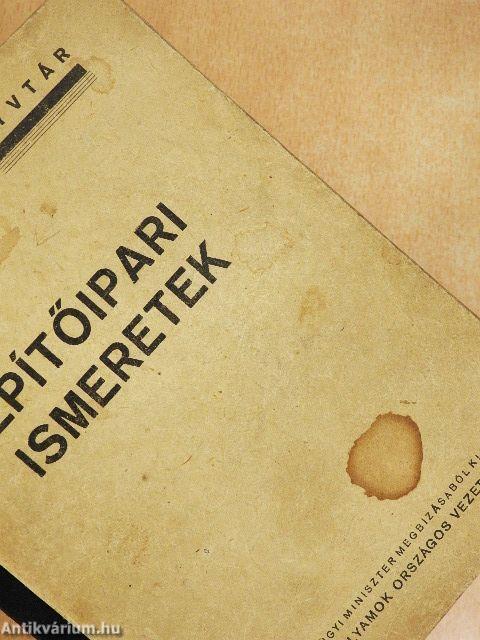Építőipari ismeretek