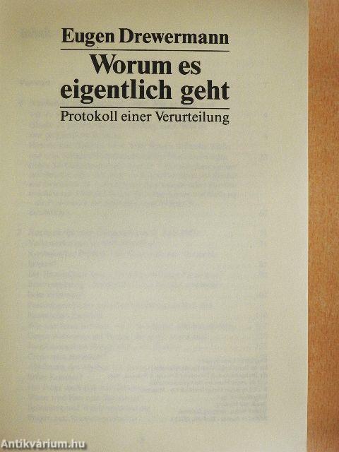 Worum es eigentlich geht
