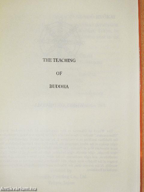The Teaching of Buddha