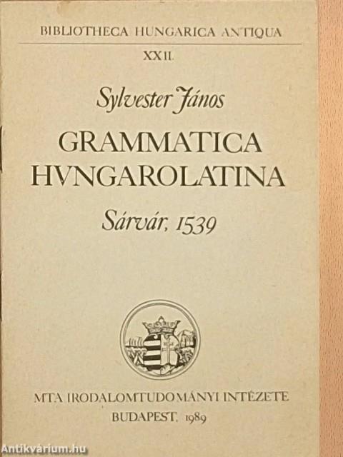 Grammatica Hungarolatina