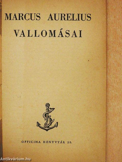 Marcus Aurelius vallomásai