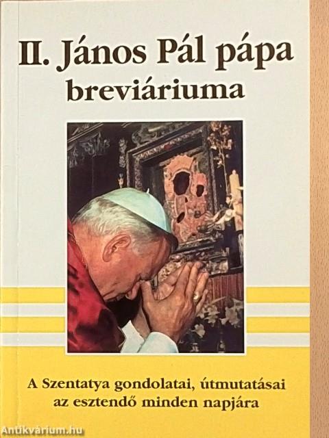 II. János Pál pápa breviáriuma
