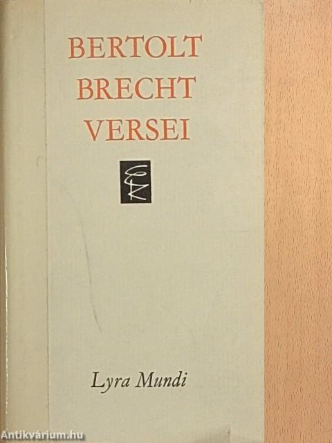Bertolt Brecht versei