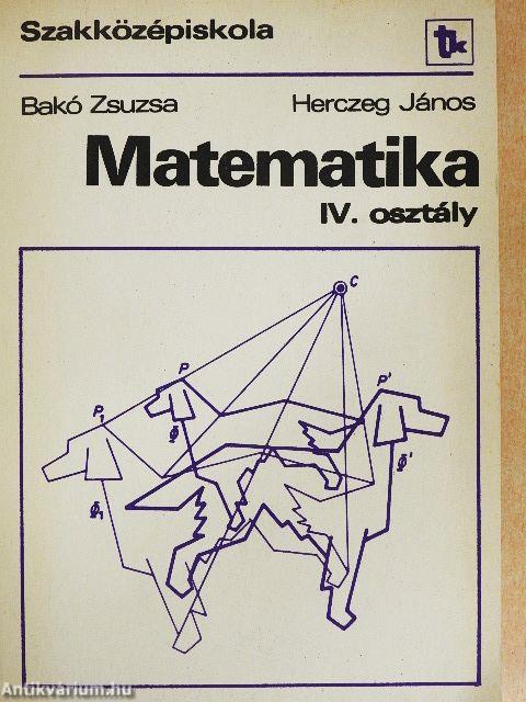 Matematika IV.