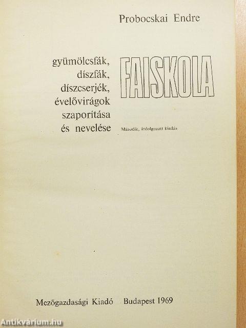 Faiskola