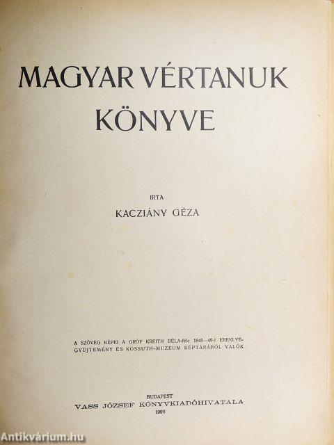 Magyar vértanuk könyve