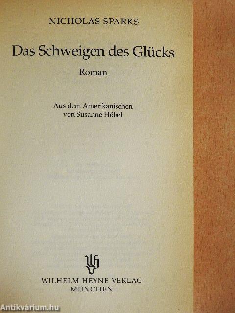 Das Schweigen des Glücks
