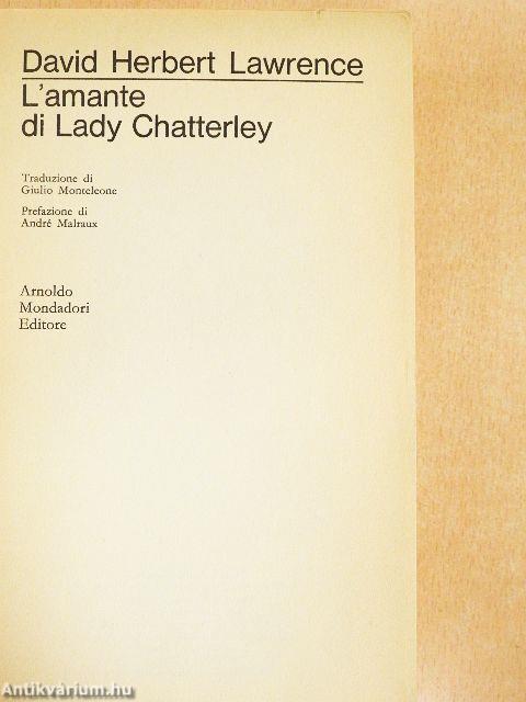 L'amante di Lady Chatterley