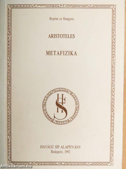 Metafizika