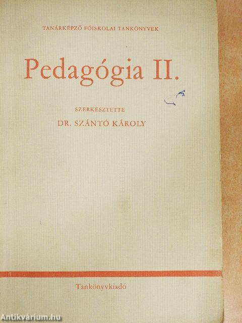 Pedagógia II.