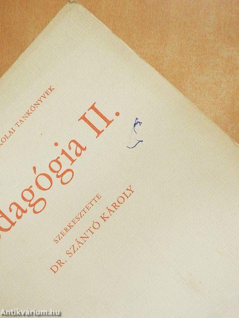 Pedagógia II.