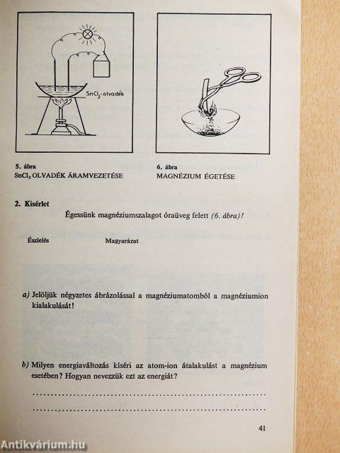 Kémia munkafüzet I.