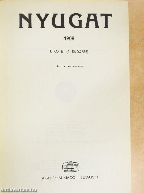 Nyugat 1908. I-II.