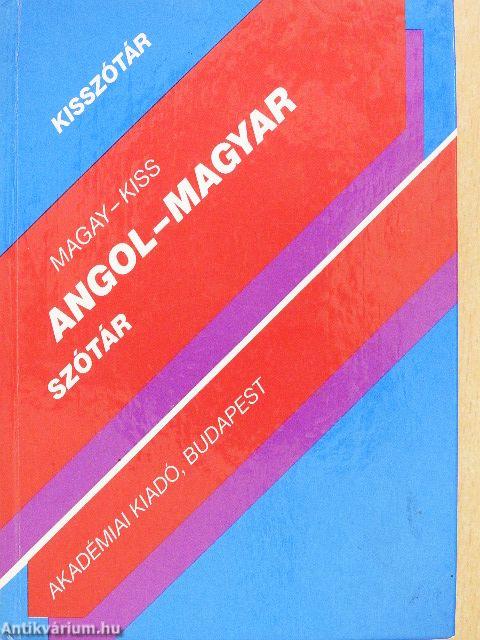 Angol-magyar szótár 